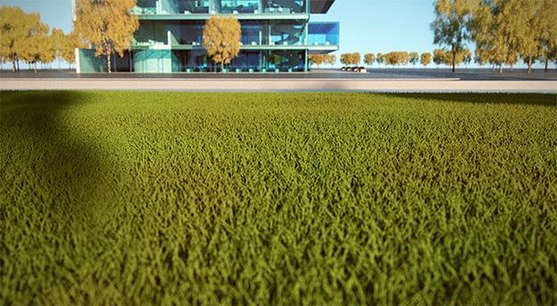 GRASS SECTION CUTS Create realistic grass, fabrics, and carpet with