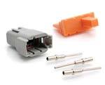 8 POSITIONS 7.5A 1 SERIES STANDARD PLUGS, RECEPTACLES & WEDGELOCKS Contact Size 20 Wire Range (AWG) 20-22 AWG Amperage 7.