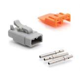 SERIES STANDARD PLUGS, RECEPTACLES & WEDGELOCKS 1 3 POSITIONS 7.5A Contact Size 20 Wire Range (AWG) Amperage 7.