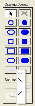 Decoration Layers The Decoration layer type allows basic geometric shapes such as lines, squares, and circles to be placed anywhere in the sign window, to be used as borders, underlining, or to
