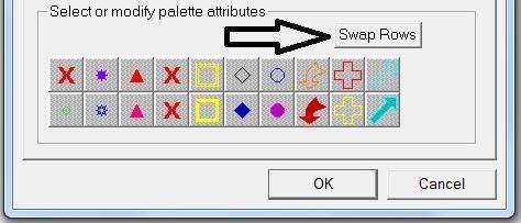 Hitting Control-0 (zero) indicated that you wanted to change the palette square in position zero that is, the first palette square.