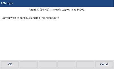 MiVoice Office 250-6900 User Guide Pressing the 'Login All' button will log the agent into all hunt groups listed.