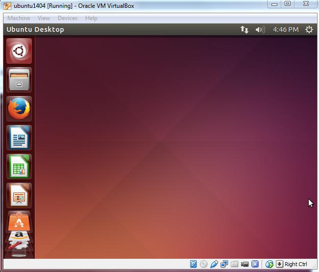 4. More About VirtualBox Guest Additions After the Ubuntu guest machine is installed, you will find the Ubuntu OS screen size is not extendable and you are not able to share folders between the host