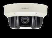 environments Wisenet P series multi sensor and multi directional cameras are