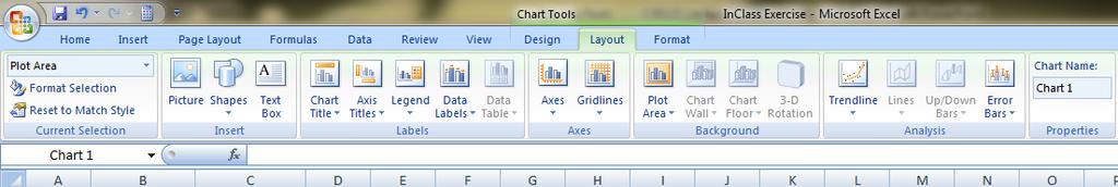 Creating Graphs with Excel Chart