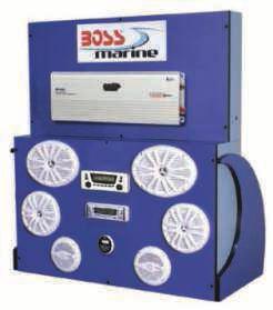 PRODUCT DISPLAYS BOSS MARINE We offer an in-store display to show off and demonstrate the
