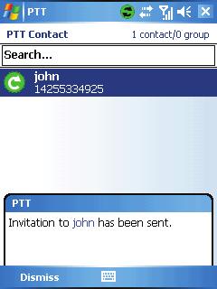 Add a Push to Talk Contact After initializing PTT, you must add individuals or groups to your PTT contact list before you can place a PTT call.