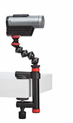Quickly set up and change your action cam angles. Locking Arm 1.4oz / 40g 2.0 x 0.9 x 4.4in / 51.3 x 22 x 112.