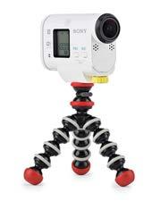 GorillaPod Video Flexible and magnetic, this stand offers