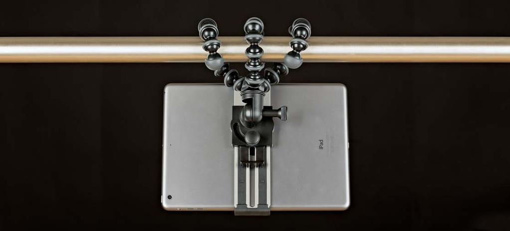 5in / 128 192mm GripTight GorillaPod Stand PRO Tablet Use flexible GorillaPod legs to wrap your tablet almost