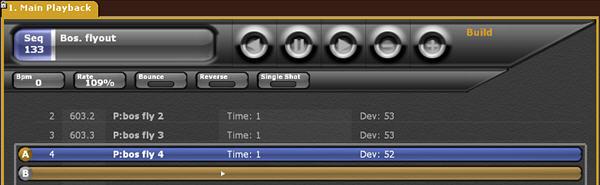 Chase - Playback View The Chase playback view is the same as the Sequence Playback view with some added functionality.