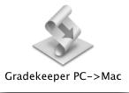 the Gradekeeper application and select it. Check Always Open With. Click Add. Now, when you double click this class icon, it will be opened using Gradekeeper.