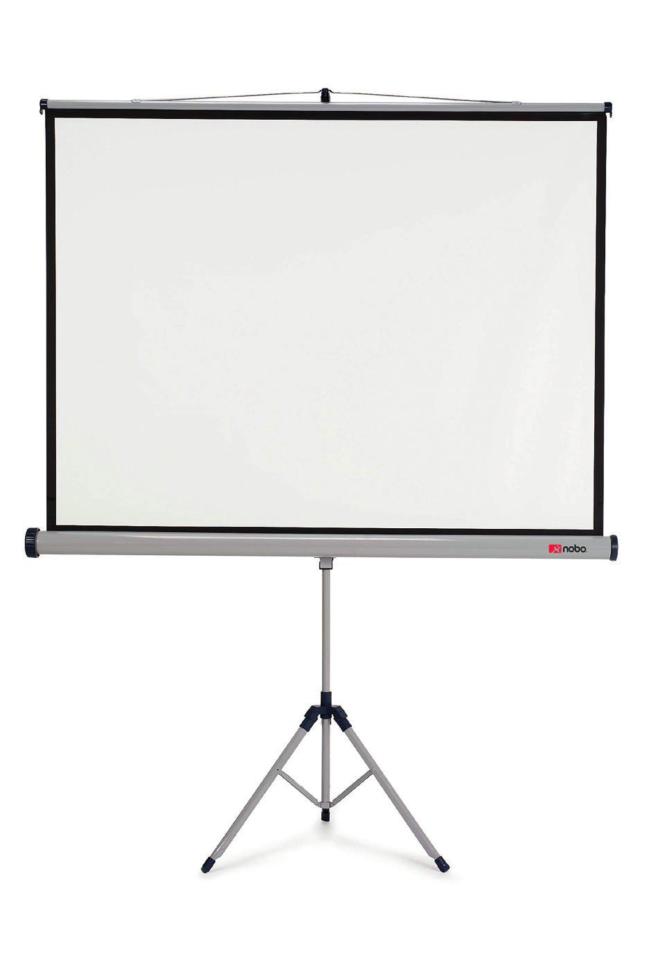 Screens and Pointers Nobo Projection Screens offer the ideal way for providing a sharp and detailed