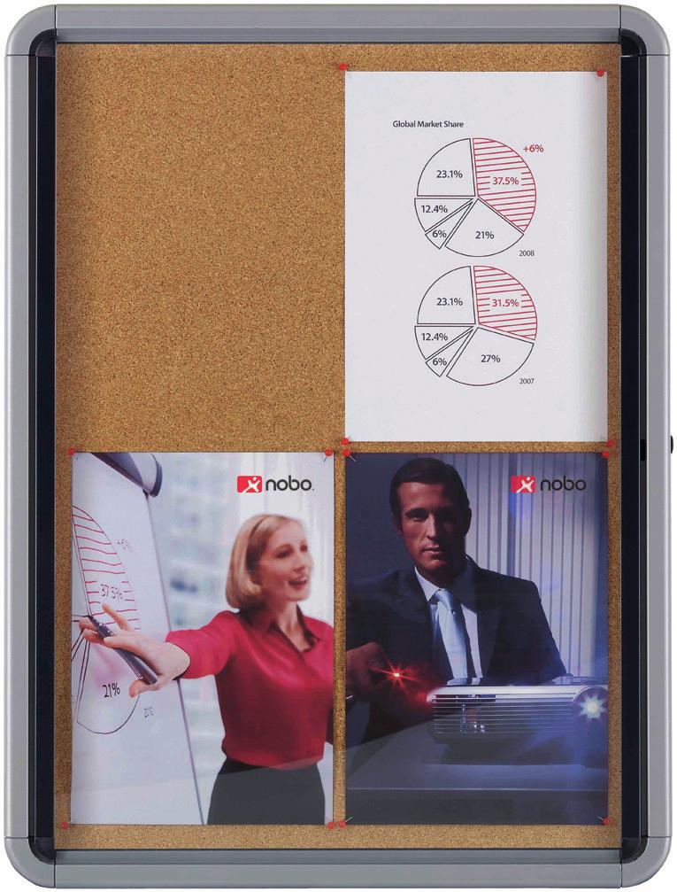 Glazed Cases Promote and preserve your notices with ease. Capture attention and communicate important messages with the security of knowing your documents will not be removed or damaged.