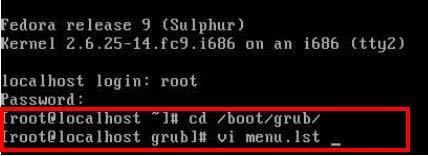 lst must be modified. In Linux system, enter Administrator (root).