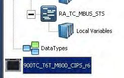 Chapter 2 Validate Your System Configure PanelView 800 Terminal Communication Settings In the default project, the CIP serial communication and controller settings have already been configured.