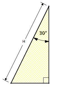 13. Write a rule for finding the missing sides in a 30º - 60º - 90º when you know the side opposite the 60º angle but the measurement doesn t show a 3. Fill in the missing measurements. 14. 15.