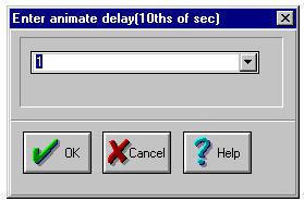 FIGURE 5.28: Animate Speed Instruction Trace The Instruction Trace command executes a single machine instruction.