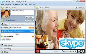 Step 11: If someone is calling you, an options screen will appear on your computer and if your sound is on, you will hear the Skype ring tone sound.