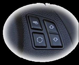 Remote Control Functions: ON-OFF TURNING ON/OFF UP ARROW MENU
