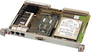 A15a - 6U VME64 PowerPC SBC with PC-MIPs PowerPC MPC8245/400MHz 1-slot 64-bit VMEbus master and slave 512MB DRAM, CompactFlash Graphics via PC-MIP Dual 10/100Mbit Fast Ethernet 4 COMs, USB, IDE,