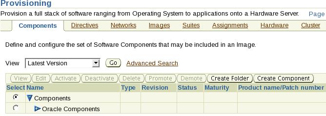 configuration Load the Oracle RAC shipped software to the