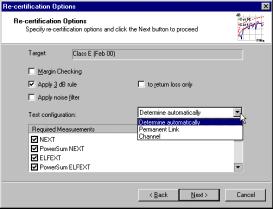 Enable this option to flag test results which are very close to the test limits as Pass* or Fail*. Enable this option to ignore all failures at frequencies where attenuation is less than 3 db.