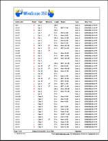 Summary report Detailed report The printed summary report will have the same appearance and sorting order as the right pane of the results explorer.