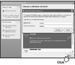 Installation and starting up 2. Select the network to which you want to connect.