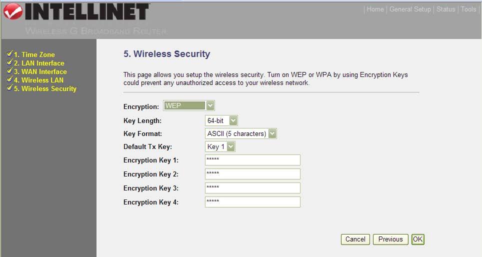 2.5.1 WEP When you select either a 64-bit or 128-bit WEP key, you need to enter WEP keys to encrypt data.
