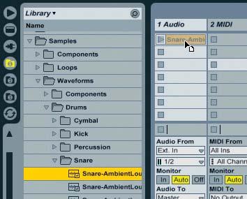 The Quick Way to Start Making Music! recording directly into each view for now and save the performance aspects for later.