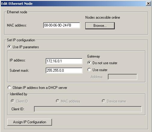 Configuring the Profinet IO interface module Figure 5-3: Aigning the IP configuration Now connect the module to your SIMIT PC