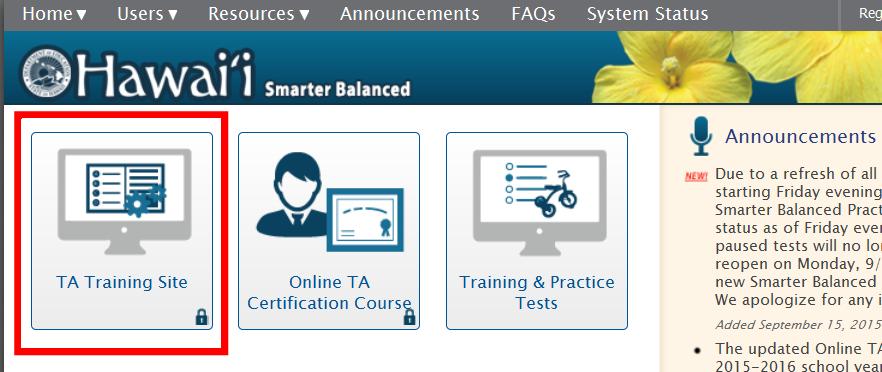 Online HSA Science: Accessing Training