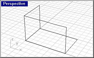Modeling in 3-D Space Rhino makes it easy to draw in 3-D space.