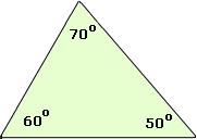 the legs is called the vertex angle Equilateral: All sides are congruent