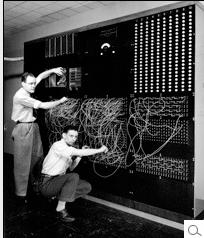1944: Room-sized computers Harvard Mark-1.
