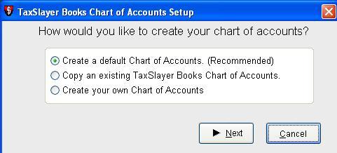 Setting up the Chart of Accounts a.