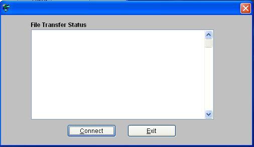 File Transfer Status To transmit the 941, click on connect