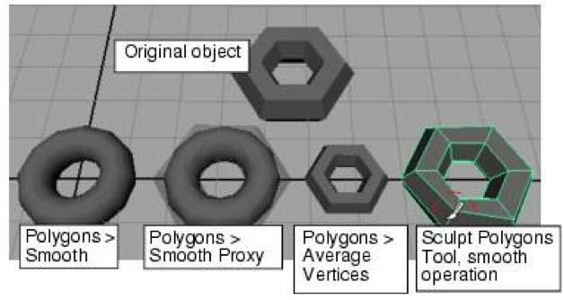 Creating polygons Smoothing