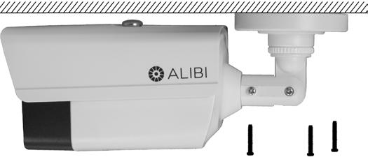 ALI-TS3025R 5MP HD-TVI 265 ft IR Outdoor Bullet Camera Quick Installation Guide The ALIBI ALI-TS3025R indoor/outdoor HD-TVI bullet cameras include a high sensitivity sensor with the ability to send