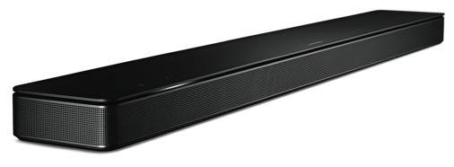 Its thin profile fits discreetly under the TV screen, while its powerful acoustics fill the room with sound.
