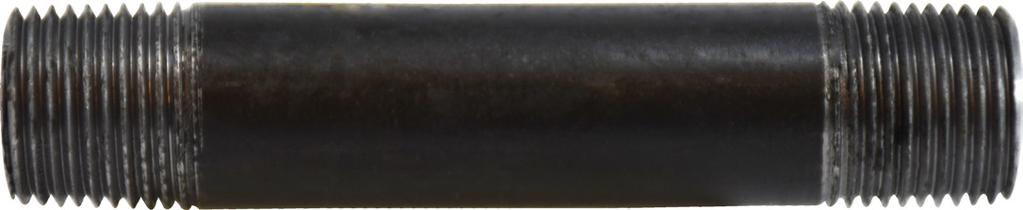 BLACK SCH 80 SEAMLESS 3/8"-188 3/8" DIAMETER SCHEDULE 80 SEAMLESS Wall Thickness 0.126 - Grade B - Test Pressure 850 PSI - Thread Length 0.6 59-040SMLS X Close (3/8") 40 / 480 0.05 3.