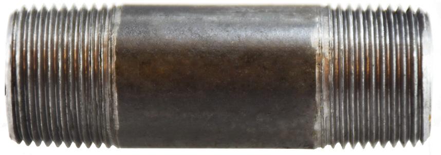 BLACK SCH 80 SEAMLESS 3/4" DIAMETER SCHEDULE 80 SEAMLESS Wall Thickness 0.154 - Grade B - Test Pressure 850 PSI - Thread Length 0.79 3/4"-1-144 59-080SMLS X Close (1-3/8") 40/240 0.13 3.
