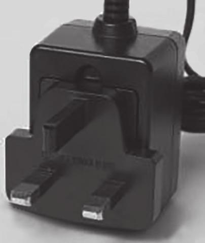 The Easi-Speak docking station is supplied with a multi-region adaptor. The adaptor is supplied with the UK plug fitted but you can change this easily to suit any country.