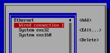 2) After successful authentication a network setting script will start.
