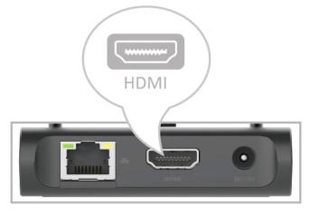 3.2 Connecting a Display with HDMI 1) Check that the phone is properly connected to the Dock and charging 2) Connect the included HDMI cable from the Dock to a display with HDMI input 3) Select the
