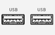 3.4 Connecting USB-A Peripheral Devices 1) Check that the phone is properly connected to the Dock and charging 2) Connect a USB cable or device, such as a keyboard, to the Dock NOTES: - Supports USB