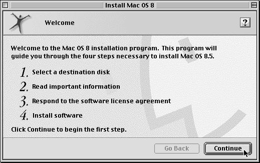 Support Note: If the driver software does not fit onto the floppy diskette, you need to create a Presto 8 Enabler Boot disk with sufficient disk space for the additional software.