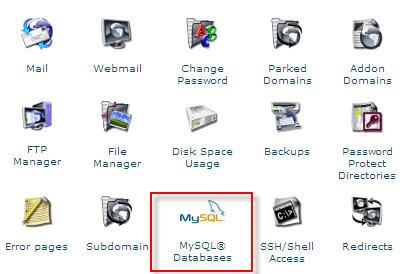 3. Name your database: Note: cpanel will always preface the database name and database username with your main account username and an underscore.