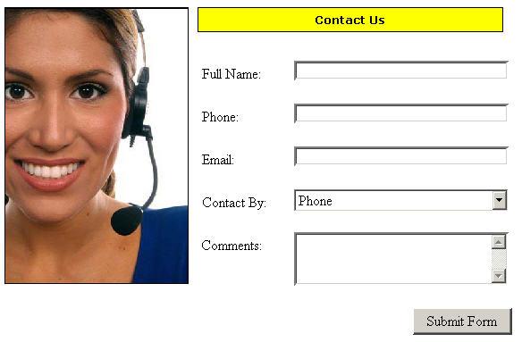 Form Preview Tutorial Let s See How Our "Contact Us" Form Will Look 1. Click Form Preview: 2. View clean, functional form within the SeaGreen environment: 3.